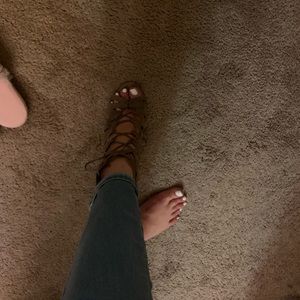 SIZE 9 CHARLOTTE RUSSE WEDGES